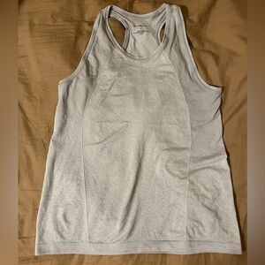 Banana Republic Women’s size large grey racerback dri-fit tank top